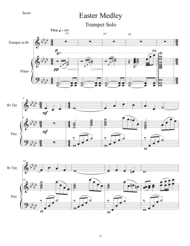 Easter Medley Trumpet Solo Sheet Music by Bryan Adams