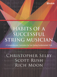 Habits of a Successful String Musician - Bass Sheet Music by Rich Moon