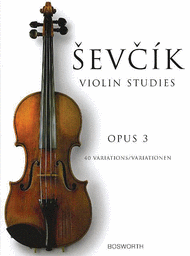 Violin Studies - 40 Variations Op.3 Sheet Music by Ottakar Sevcik