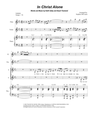 In Christ Alone (Duet for Soprano and Alto Solo) Sheet Music by Avalon