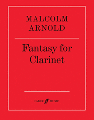Fantasy for Clarinet Sheet Music by Malcolm Arnold