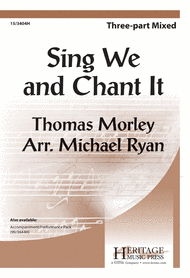 Sing We and Chant It Sheet Music by Thomas Morley