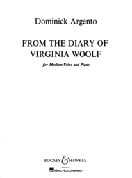 From the Diary of Virginia Woolf Sheet Music by Dominick Argento