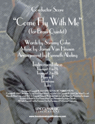 Come Fly With Me (for Brass Quintet) Sheet Music by Frank Sinatra