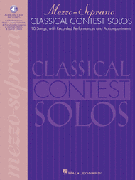 Classical Contest Solos - Mezzo-Soprano Sheet Music by Various