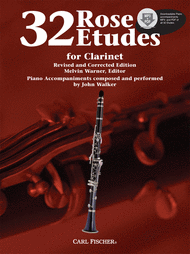 Rose 32 Etudes for Clarinet Sheet Music by Franz Ferling John Walker