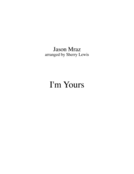 I'm Yours STRING TRIO (for string trio) Sheet Music by Jason Mraz
