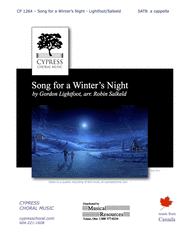 Song for a Winter's Night Sheet Music by Lightfoot/Salkeld