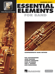 Essential Elements for Band - Bassoon Book 1 with EEi Sheet Music by Various