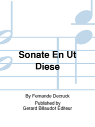 Sonate En Ut Diese Sheet Music by Fernande Decruck