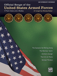 Official Songs of the United States Armed Forces Sheet Music by Melody Bober