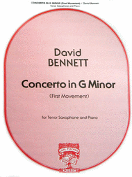 Concerto in G Minor Sheet Music by David Bennett