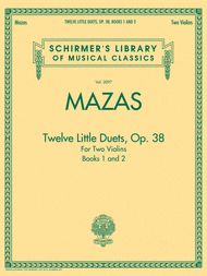 Mazas - Twelve Little Duets for Two Violins