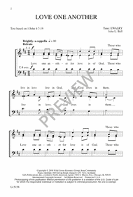 Love One Another Sheet Music by John L. Bell