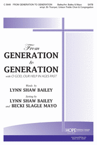 From Generation to Generation Sheet Music by Lynn Shaw Bailey & Becki Slagle Mayo