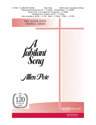 A Jubilant Song Sheet Music by Allen Pote