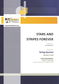 Stars and Stripes forever - Sousa - String Quartet Sheet Music by John Philip Sousa