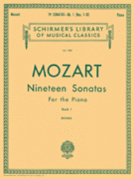 19 Sonatas - Book 1 Sheet Music by Wolfgang Amadeus Mozart