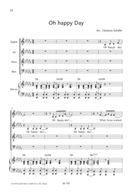 O Happy Day Sheet Music by Clemens Schafer
