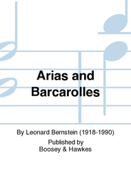 Arias and Barcarolles Sheet Music by Leonard Bernstein