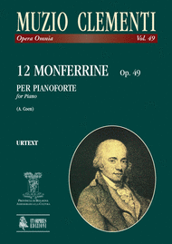 12 Monferrine Op. 49 Sheet Music by Muzio Clementi