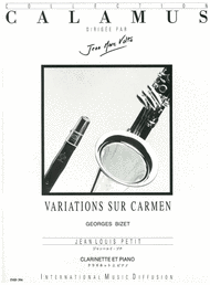 Variations on 'Carmen' Sheet Music by Georges Bizet
