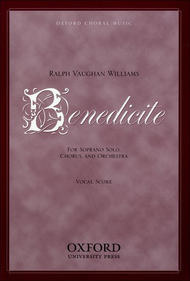 Benedicite Sheet Music by Ralph Vaughan Williams