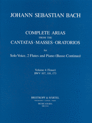Complete Arias from the Cantatas