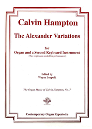 The Alexander Variations Sheet Music by Calvin Hampton
