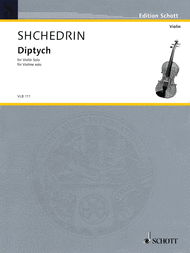 Diptych Sheet Music by Rodion Shchedrin