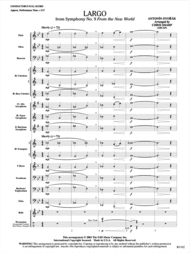 Largo from Symphony No. 9 Sheet Music by Antonin Dvorak