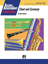 Chant and Ceremony Sheet Music by Mark Williams