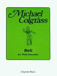 Bali Sheet Music by Michael Colgrass