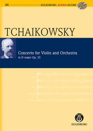 Concerto D major op. 35 CW 54 Sheet Music by Peter Ilyich Tchaikovsky
