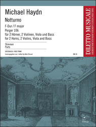 Notturno F-Dur P 106 Sheet Music by Michael Haydn