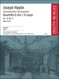 Streichquartett G-Dur op. 33 / 5 Sheet Music by Franz Joseph Haydn