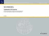 Lamento di Guerra Sheet Music by Dieter Schnebel