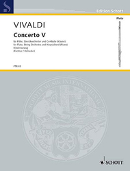 Concerto No. 5 op. 10/5 RV 434 Sheet Music by Antonio Vivaldi