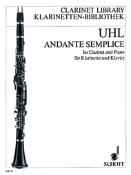 Andante semplice Sheet Music by Alfred Uhl