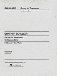 Study in Textures Sheet Music by Gunther Schuller