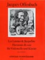 Les Larmes de Jacqueline Op. 76 No. 2 / Harmonies du soir Op. 68 Sheet Music by Jacques Offenbach