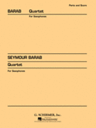 Quartet for Saxophones Sheet Music by Seymour Barab