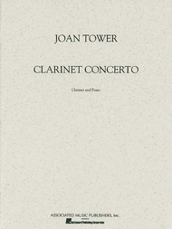 Clarinet Concerto - Clarinet/Piano Sheet Music by Joan Tower