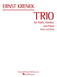 Trio Sheet Music by Ernst Krenek