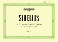 2 Organ Pieces Op. 111 Sheet Music by Jean Sibelius