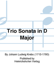 Trio Sonata in D Major Sheet Music by Johann Ludwig Krebs