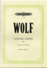 Goethe-Lieder: 51 Songs Vol. 4 Sheet Music by Hugo Wolf
