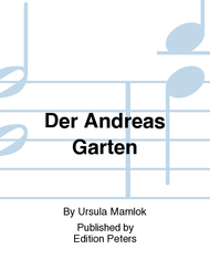 Der Andreas Garten Sheet Music by Ursula Mamlok