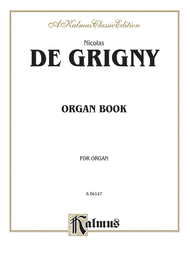 Organ Book Sheet Music by Nicolas de Grigny