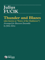 Thunder And Blazes Sheet Music by Julius Fucik